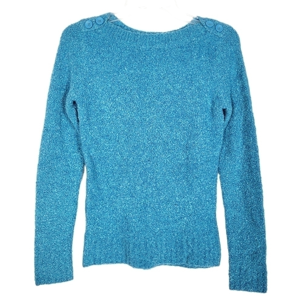 VTG MERONA textured sweater blue